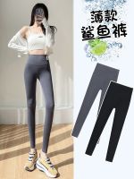 Shark pants outside women wear summer light model fitness yoga pants high waist and buttock belly in pressure thin leg nine points barbie trousers