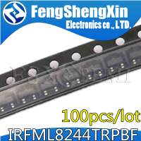 100ชิ้น IRFML8244 SOT-23 IRFML8244TRPBF SOT23ไฟ MOSFET