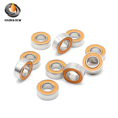 1Pcs S687 2RS CB ABEC7 7x14x5 mm Stainless steel hybrid ceramic ball bearing S687 2RS S687 2RS