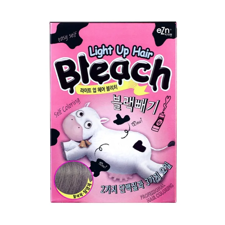 eZn Light Up Hair Bleach Hair Dye with Moisturizer and Hair Damage