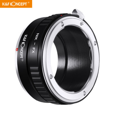 K&amp;F CONCEPT Lens Adapter Ring for Nikon Auto AI AIs AF Lens to Fujifilm Fuji FX Mount X-Pro1 X-E1 Camera