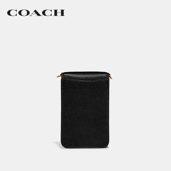 coach-กระเป๋าสะพายข้างผู้หญิงรุ่น-phone-crossbody-สีดำ-ch815-b4-bk