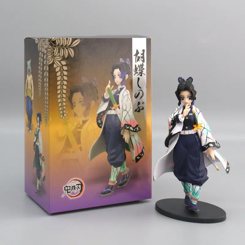 VIP Anime 16CM Demon Slayer Kimetsu no Yaiba figure Kamado Tanjirou Action  Figure Agatsuma Zenitsu Nezuko Warrior PVC Model Toys