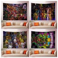 FNAF Chart Tapestry Bohemian Wall Tapestries Mandala Wall Hanging Home Decor Knitting  Crochet