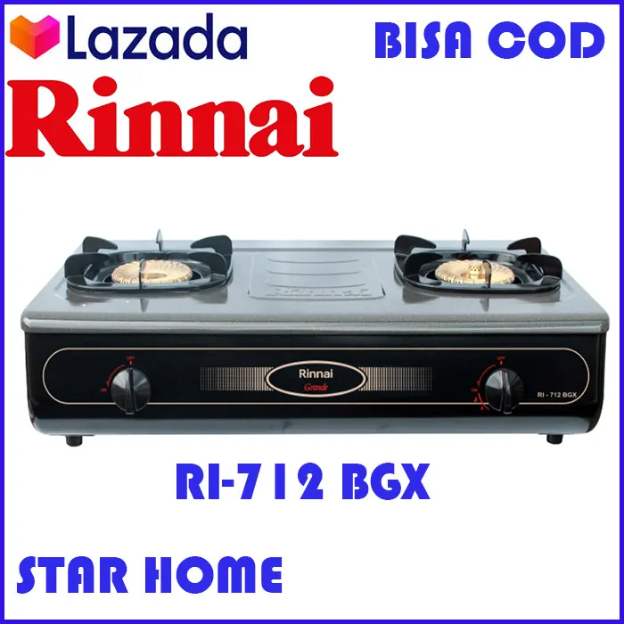 Rinnai Ri 712bgx Kompor Gas Api Tornado Body Jumbo Lazada Indonesia