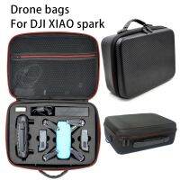 กระเป๋าโดรนสำหรับ DJI Xiao Spark Handbag EVA Multi-Ftion กระเป๋าเก็บของ PU กระเป๋ากันน้ำทแยง