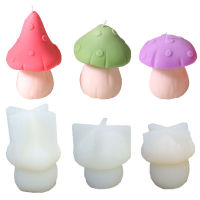 3D Christmas Candle Molds Silicone Candle Molds Handmade Candle Making Supplies 3D Christmas Candle Molds Scented Candle Making Supplies Ice Fondant Molds Creative Mushroom Candle Molds Christmas-themed Candle Molds Candle Making Molds For