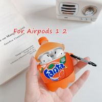 เคส Botol Minuman น่ารักสำหรับหูฟังไร้สาย Apple Airpods 1 2 3ตาข่ายกันยุงสำหรับรถเข็นเด็กสำหรับชุดหูฟังบลูทูธหูฟัง Air Pod Pro Fundas