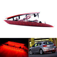 ANGRONG 2X Red Rear Bumper Reflector LED ke Stop Light For Opel Vauxhall Astra J 5D HB 09-12