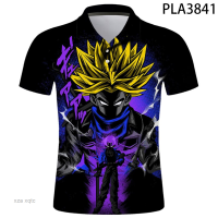 Style NEW Summer 2023 Anime Polo Homme Dragon Fashion Streetwear Casual Hombre De Polo Harajuku Cool DBZ 3D Print Polo Shirt Short Sleeve Men RopaNew product，Canbe customization high-quality