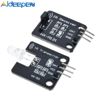 Aideepen 5A Electronic Building Block Digital 38KHz โมดูลเซ็นเซอร์รับและส่งสัญญาณอินฟราเรดสำหรับ Arduino Electronic Building Block