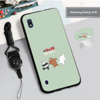 ?ใหม่ป้องกันเคสซิลิโคน Samsung Galaxy A91/M80S/S10LITE/M51/A30S/A50/A02/M02การ์ตูนนุ่ม TPU โทรศัพท์มือถือฝาครอบเหมือนกันรูปแบบแหวนวงเล็บและเชือก