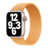 สายสำหรับสายคาด Apple Watch 45มม. 44มม. 42มม. 49มม. 38มม. 40มม. 41มม. สร้อยข้อมือวงเดี่ยวแบบถักชุด7 8 3 5 SE 6สายรัดพิเศษ