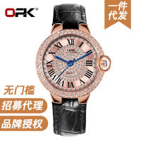 Wrist watchผู้ผลิตนาฬิกาแบรนด์ OPK ขายส่งชิ้นเดียวข้ามพรมแดนร้อนขายนาฬิกาควอทซ์ส่องสว่างผู้หญิงนาฬิกานาฬิกาผู้หญิง