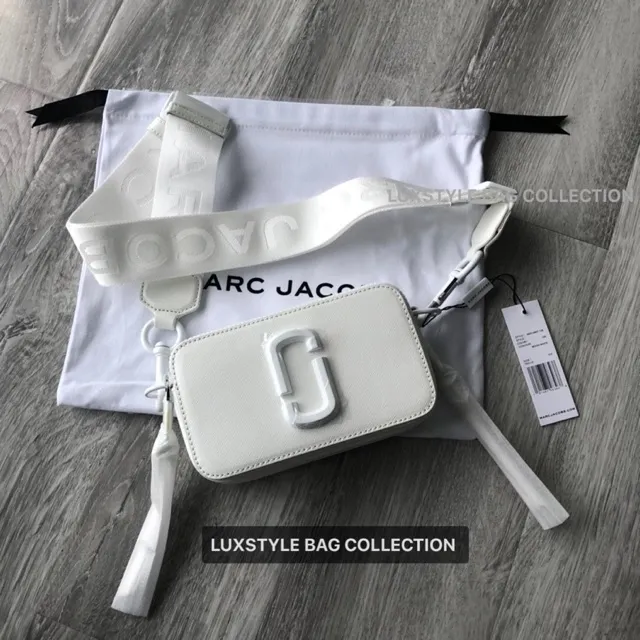 Authentic Original Marc Jacobs Snapshot The DTM White Crossbody Camera Bag Lazada