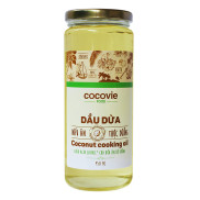 Dầu Dừa Nấu Ăn Thực Dưỡng, Coconut Cooking Oil 450ml