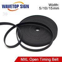 Wavetopsign Mxl เข็มขัดจับเวลาแบบปลายเปิด5 10 15มม. สายพานยางส่งกำลังสำหรับเครื่องตัดแกะสลักด้วยเลเซอร์ Co2