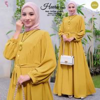 Priskila Cell Heera BL ชุด Crinkle วัสดุ LD 108ซม. PJ 137ซม. ปุ่มด้านหน้า Busui ผู้หญิง Abayas ผู้ใหญ่ใหม่ล่าสุด2022 Kekinian ชุดผู้หญิงเกาหลีสไตล์ผู้หญิงชุด Kekinian วัยรุ่น Robe 2022 Modern Luxury ใหม่ล่าสุด Robe ผู้หญิง Dres 2022