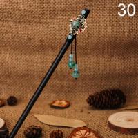 【YF】  Hair Stick Chinese Winding Hairpin With Tassel Classical  Clip AccessoriesTH