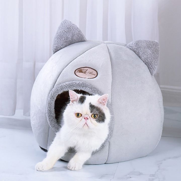 bhq-pet-cod-บ้านแมว-ที่นอนแมว-m-l-xl-cat-house-ที่นอนสัตว์เลี้ยง-กันลื่น-อุปกรณ์สำหรับสุนัขแมว