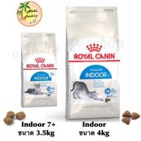 ลดล้างสต็อค ส่งฟรี Royal Canin Indoor สูตรแมวเลี้ยงในบ้าน Indoor Adult 4kg, Indoor(7+) 3.5kg