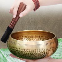 Best Nepal handmade Singing Bowl Tibet Buddha Sound Bowl Yoga Meditation Chanting Brass Chime Handicraft Music Therapy Tibetan