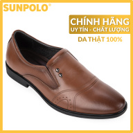 Giày nam da bò công sở SUNPOLO SPH310 (Đen, Nâu bò) thumbnail