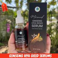 มาแรง !!! เซรั่มโสมทอง ไฮยา Ginseng hya เซรั่ม หน้า สิว ฝ้า รอยดำ ผิวหมอง ผิวแพ้ง่ายใช้ได้  รากโสมเกาหลี ไฮยารูรอน ขนาด 30ML. แท้จากบริษัท