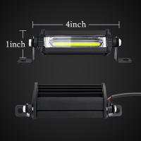 Led Work Lights Tractors Trucks 12v 24v COB 4 Inch Headlight Motorbike Scooter Atv Led Bar Spotlight Driving Fog Lights Offroad