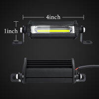 Led Work Lights Tractors Trucks 12v 24v COB 4 Inch Headlight Motorbike Scooter A Led Bar Spotlight Driving Fog Lights Offroad