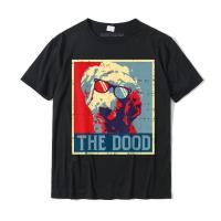 The Dood Obama Hope Funny Dog Goldendoodle Men Women Gift T-shirt Top T-shirts For Men Printed Tops Shirt Normal Cotton - lor-made T-shirts XS-6XL