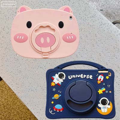 Cartoon 360 Rotation Kids Handle Case For Xiaomi Redmi Pad 10.61 inch 2022 Mipad5 Mi Pad 5 Pro 11 2021 Tablet Stand Cover Shell