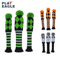 แบรนด์ PLAYEAGLE รหัสสินค้า MT013 Golf Head Cover (1,#3,#5) สไตล์ถุงเท้าถักคอยาว จัดส่งฟรีทั่วประเทศ