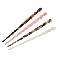 4pcs Chinese Style Hair Sticks Acetate Resin Chopstick Women Hairpins Hair Clip Pins Wedding Hair Accessories Jewelry