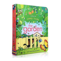 Usborne หนังสือ Peep Inside The Garden Lift The Flap Book 3D Flip Book Story Book Bedtime Reading Book English Learning Materials for Kids Toddler Book หนังสือเด็กภาษาอังกฤษ ภาพสามมิติ หนังสือเด็ก หนังสือเด็ก  หนังสือเด็กภาษาอังกฤษ