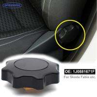 OEMASSIVE Black Front Seat Adjustment Knob 1J0881671F For Skoda Fabia Octavia Roomster Car Backrest Adjuster Handle Cover  Gauges