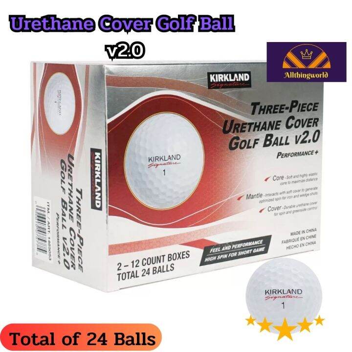 Kirkland Golf balls Urethane Cover golf balls v2.0 ลูกกอลฟ์มือหนึ่ง ลูก