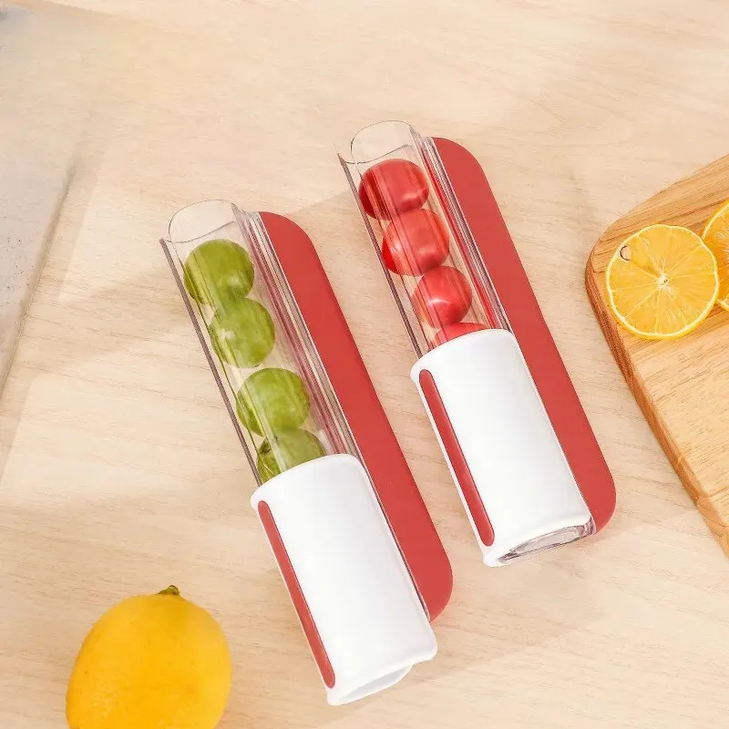 2Pcs Tomato Zip Slicer Grape Cutter Salad Cherry Slicer Fruit