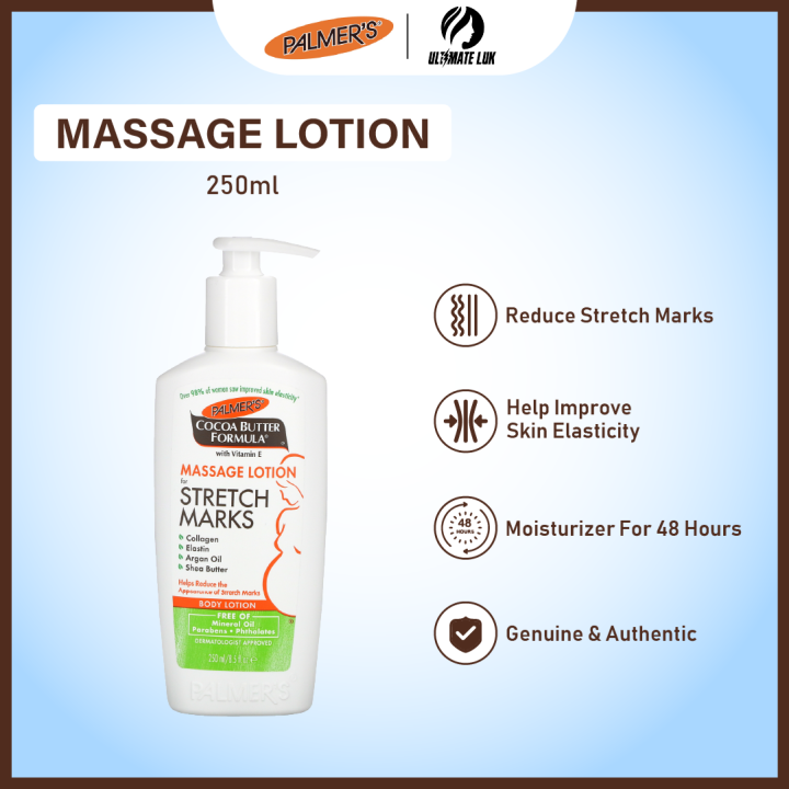 Palmer's, Cocoa Butter Formula, Body Lotion, Massage Lotion for Stretch