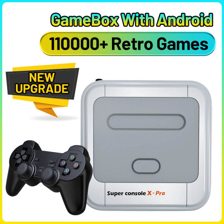 Super Console X PRO Home TV Game With Android 4K HD R Gaming Console