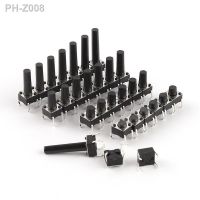 20/100PCS 6x6x4.3/5/5.5/6/7/8/9/10/11mm Tact Switch 4Pin 6x6mm Panel PCB Momentary Tactile Tact Mini Push Button Switch