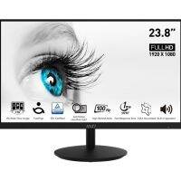 [0%6เดือน] MSI MONITOR (จอมอนิเตอร์) MSI PRO  MP242A #MP242A : ( 23.8" ) FHD (1920 x 10800 ) IPS 100HZ ,16:9, 1 ms(MPRT) ,1000:1,HDMI x 1 / DisplayPort x 1 / VGA x 1 ,Built-in speaker/Warranty 3Year