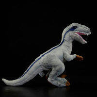 จำลอง Reallife Velociraptor ของเล่นตุ๊กตานุ่มตุ๊กตาสัตว์รุ่นสมจริงการ์ตูนตุ๊กตาสำหรับเด็กเด็กของขวัญคริสต์มาส