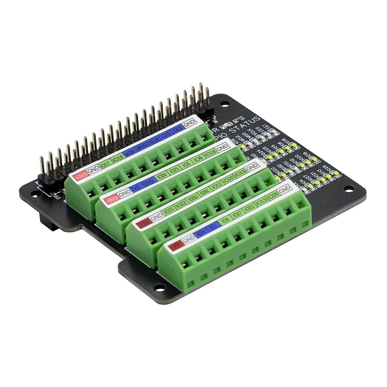 Raspberry Pi 4 GPIO Expansion Board Breakout GPIO Screw Terminal Hat