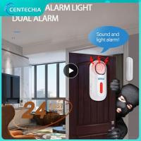 Door Sensor Household Independence Anti-Theft Door Magnetic Alarm Alarm Sounds Remotely Controlled Light Double Alarm Sensor