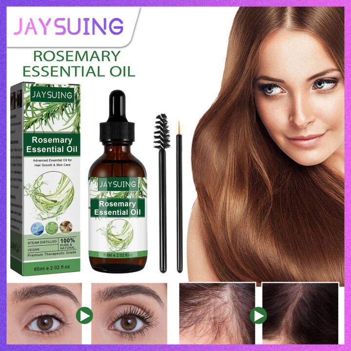 Jaysuing Rosemary Essential Oil Dry Hair Growth Refreshing Nourishing ...