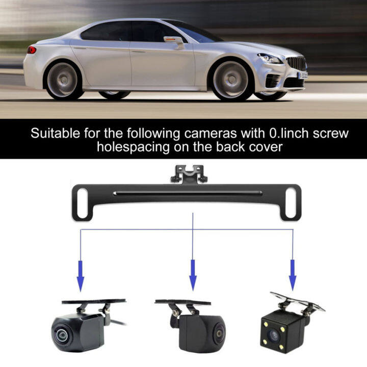 ที่ยึด-kamera-spion-กระจกมองหลังทำจากโลหะทนทานใช้งานกล้องสำหรับรถยนต์ได้จริงที่ยึดกล้องมองเวลาถอยหลัง