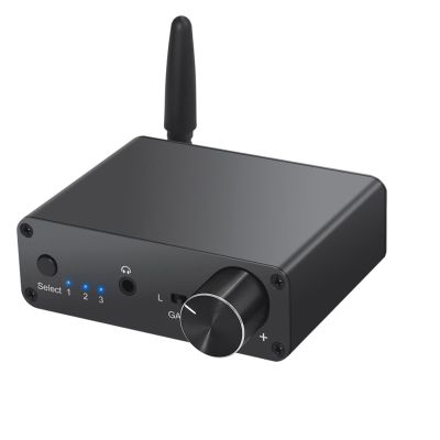 Bluetooth DAC Converter 192KHz Digital to Analog Converter with Headphone Amplifier AAC Built-in 5.0 Receiver
