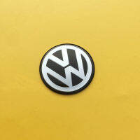 ฝาครอบตรงกลางพวงมาลัยมม. 45ชิ้นสำหรับ Volkswagen VW พวงมาลัยป้ายสติ๊กเกอร์สัญลักษณ์สำหรับ GOLF BORA โปโล PASSAT TIGUAN CC T-Roc TAYRON