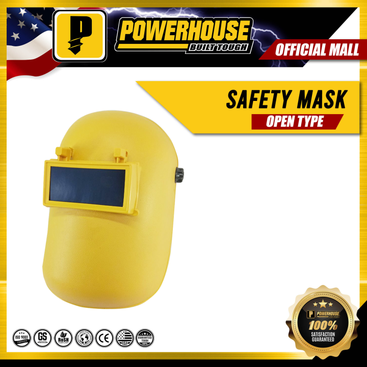 POWERHOUSE OPEN TYPE Welding Mask Heavy Duty PWTA | Lazada PH